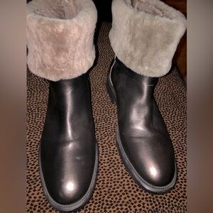 New! Gorgeous Aquatalia sheepskin lined waterproof boots!